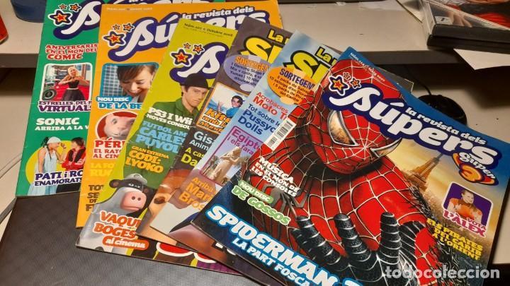 Coleccionismo de Revistas y Peri&oacute;dicos: LA REVISTA DELS SUPERS ( SUPER 3, LOT DE 6 REVISTES )