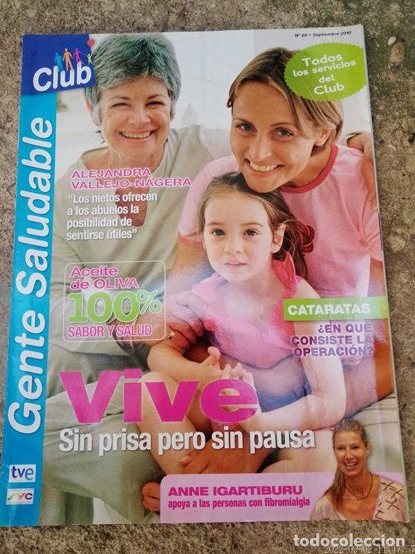Collezionismo di Riviste e Giornali: revista club gente saludable n&ordm; 68 septiembre 2010