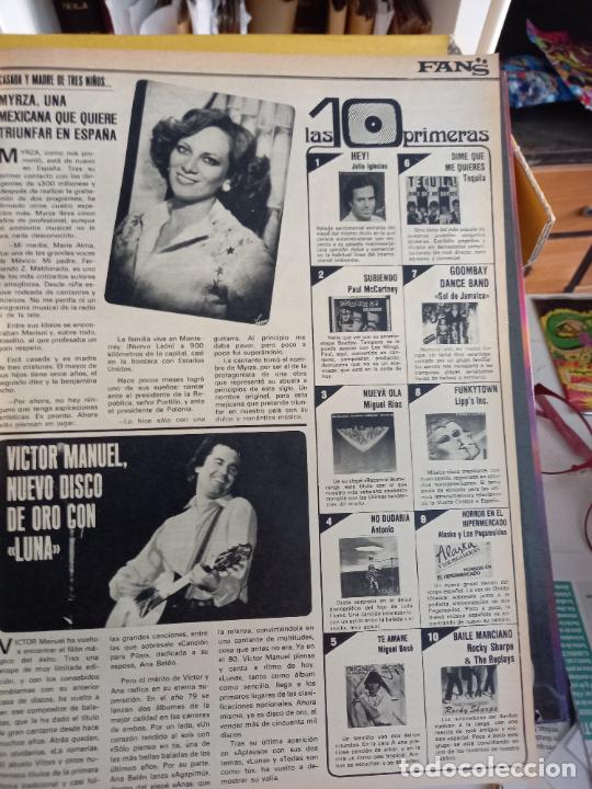 Coleccionismo de Revistas y Peri&oacute;dicos: myrza tequila alaska y los pegamoides victor manuel