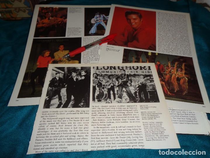 Coleccionismo de revistas y peri&oacute;dicos: RECORTE : FOTOGRAMAS DE PELICULAS DE ELVIS PRESLEY
