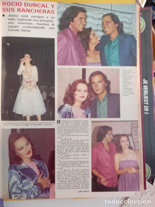 Coleccionismo de Revistas y Peri&oacute;dicos: ROCIO DURCAL ANTONIO MORALES JUNIOR camilo sesto