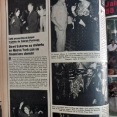 Coleccionismo de Revistas y Periódicos: DEWI SUKARNO JAIME DE MORA Y ARAGON