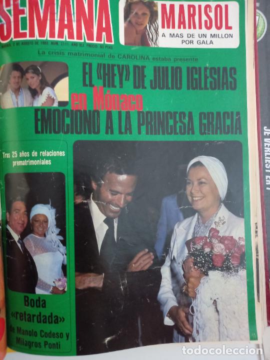 Collection Magazines and Newspapers: recorte portada marisol carolina de monaco grace kelly julio iglesias