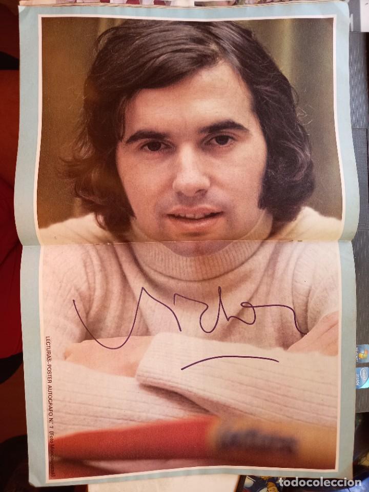 Coleccionismo de Revistas y Peri&oacute;dicos: poster autografo lecturas n 7 victor manuel