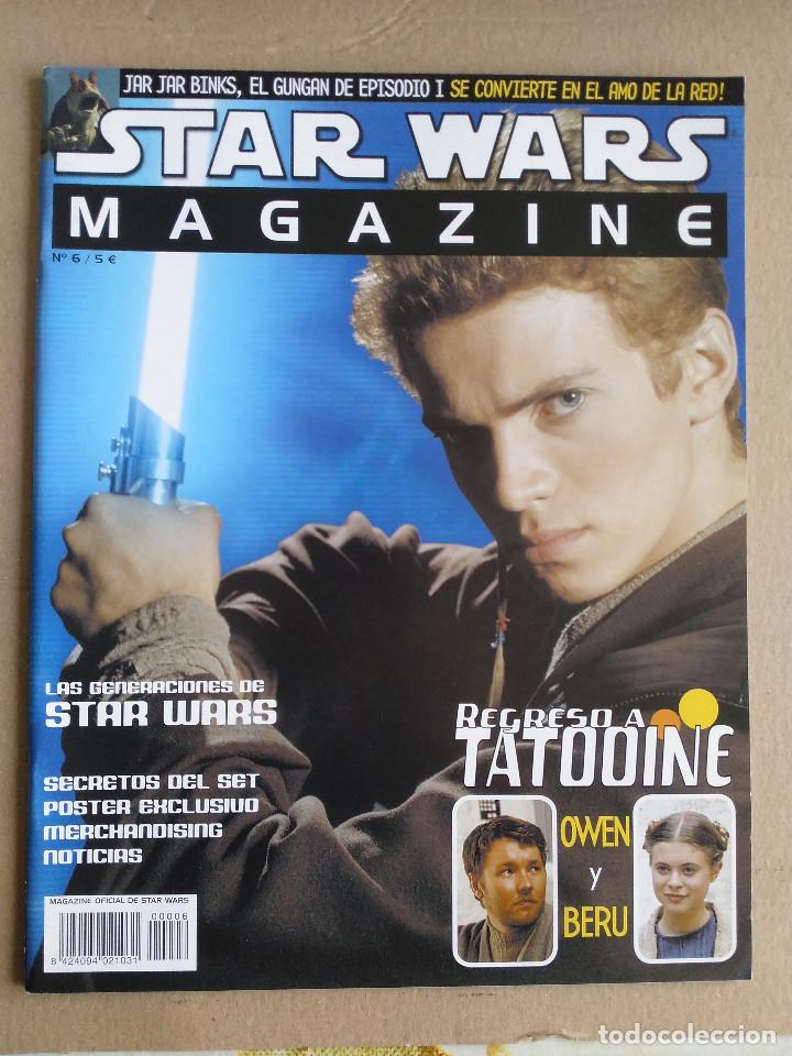 Coleccionismo de Revistas y Peri&oacute;dicos: STAR WARS MAGAZINE NUM. 6 . MUYY BUEN ESTADO