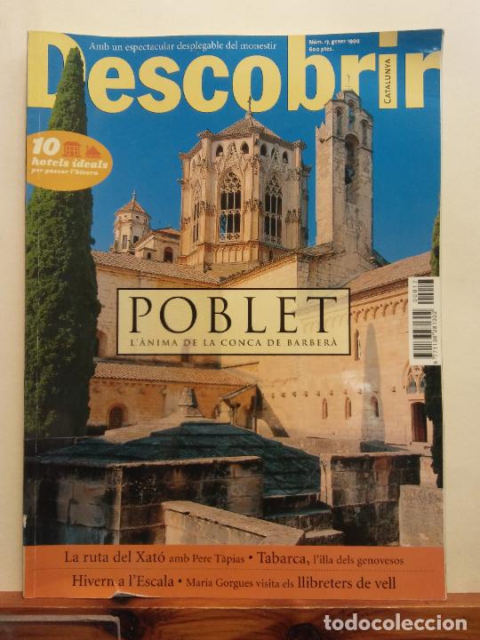 Coleccionismo de revistas y peri&oacute;dicos: REVISTA DESCOBRIR CATALUNYA. NUM. 17. GENER 1999. POBLET. L'ANIMA DE LA CONCA DE BARBER&Agrave;