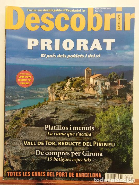 Coleccionismo de revistas y peri&oacute;dicos: REVISTA DESCOBRIR CATALUNYA. NUM. 30. MAR&Ccedil; 2000. PRIORAT. EL PAIS DELS POBLETS I DEL VI