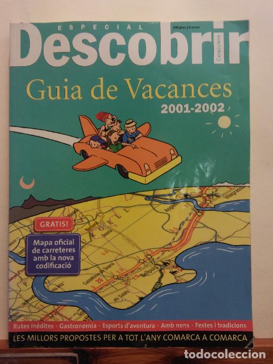 Sammeln von Zeitschriften und Zeitungen: ESPECIAL REVISTA DESCOBRIR CATALUNYA. GUIA DE VACANCES 2001-2002