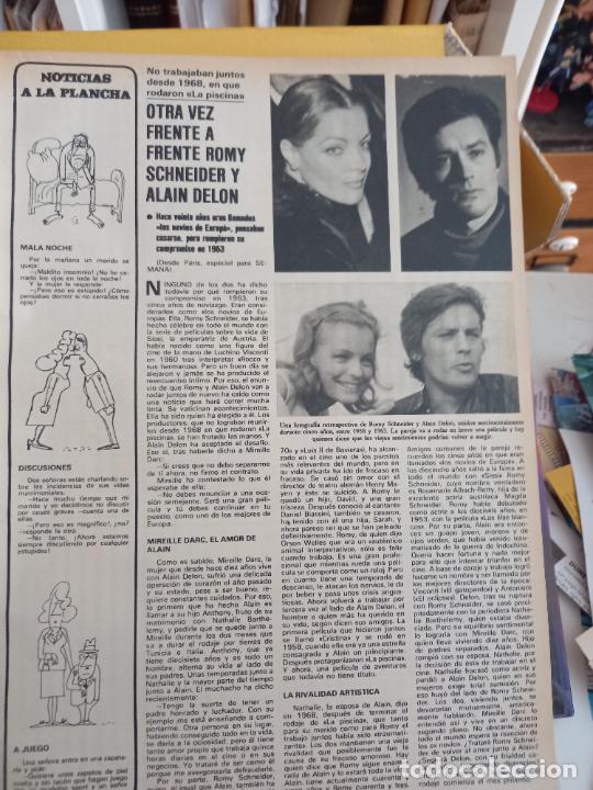 Colecionismo de Revistas e Jornais: ROMY SCHNEIDER alain delon