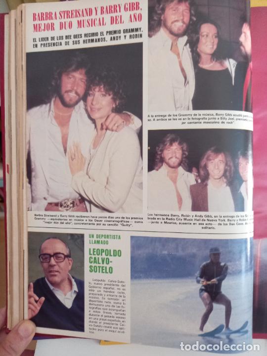 Coleccionismo de Revistas y Peri&oacute;dicos: barbra streisand barry gibb the bee gees leopoldo calvo sotelo