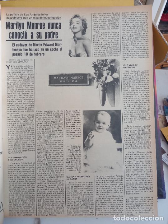 Coleccionismo de revistas y peri&oacute;dicos: MARILYN MONROE - Foto 1