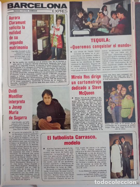 Coleccionismo de Revistas y Peri&oacute;dicos: TEQUILA MIREIA ROSS AURORA CLARAMUNT OVIDI MONTLLOR MIREIA ROSS TERESA MALDONADO