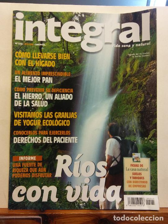 Coleccionismo de revistas y peri&oacute;dicos: REVISTA INTEGRAL VIDA SANA Y NATURAL. N&ordm; 245 MAYO 2000. RIOS CON VIDA
