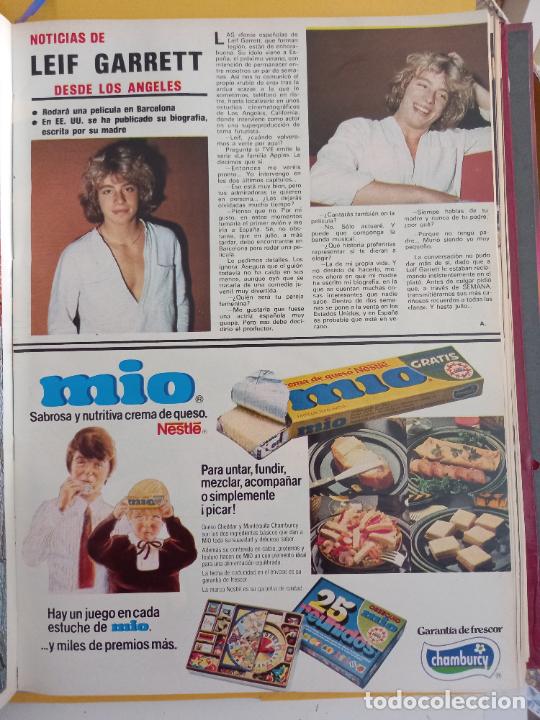 Coleccionismo de Revistas y Peri&oacute;dicos: LEIF GARRET ANUNCIO CHAMBURCY YOGURES LOS JUEGOS DE MIO NESTLE REUNIDOS