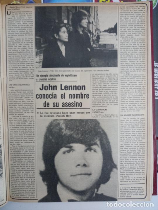 Coleccionismo de revistas y peri&oacute;dicos: mark chapman asesino de elton john yoko ono la medium deziah holt