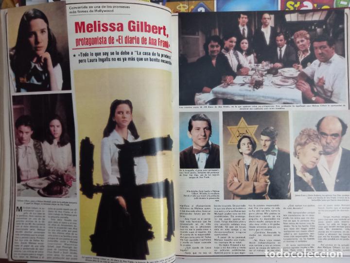 Coleccionismo de Revistas y Peri&oacute;dicos: MELISSA GILBERT LA CASA DE LA PRADERA el diario de ana frank
