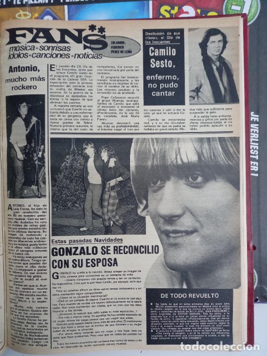 Coleccionismo de Revistas y Peri&oacute;dicos: camilo sesto gonzalo antonio flores