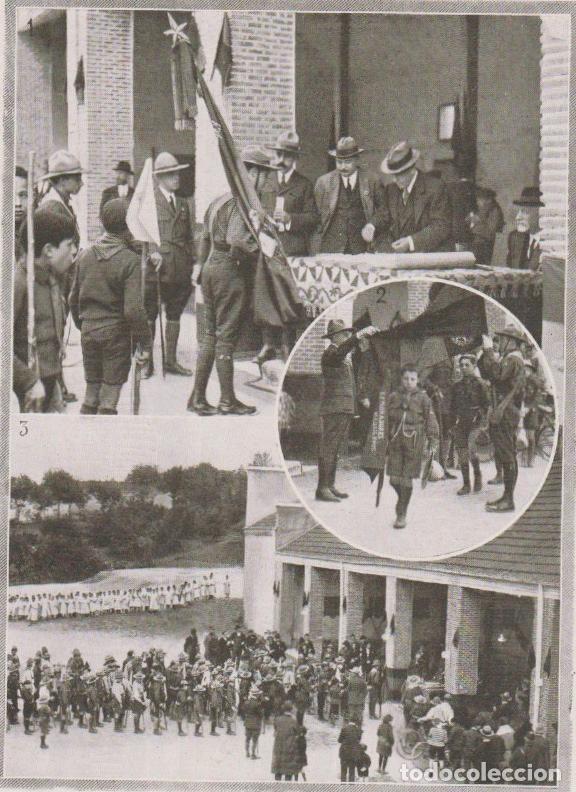 Coleccionismo de Revistas y Peri&oacute;dicos: * MADRID * BOY-SCOUTS * Fiesta de los exploradores en el asilo Santa Cristina -1922