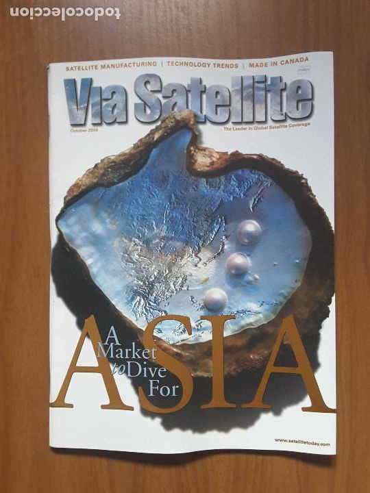 Sammeln von Zeitschriften und Zeitungen: Via Satellite October 2000