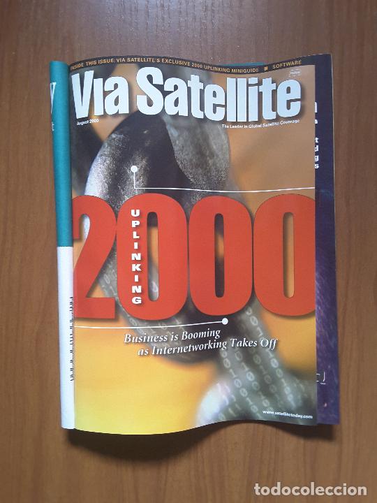 Collectionnisme de Revues et Journaux: Via Satellite August 2000