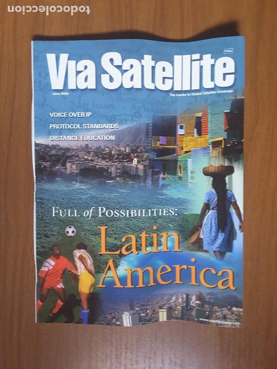 Collezionismo di Riviste e Giornali: Via Satellite June 2000