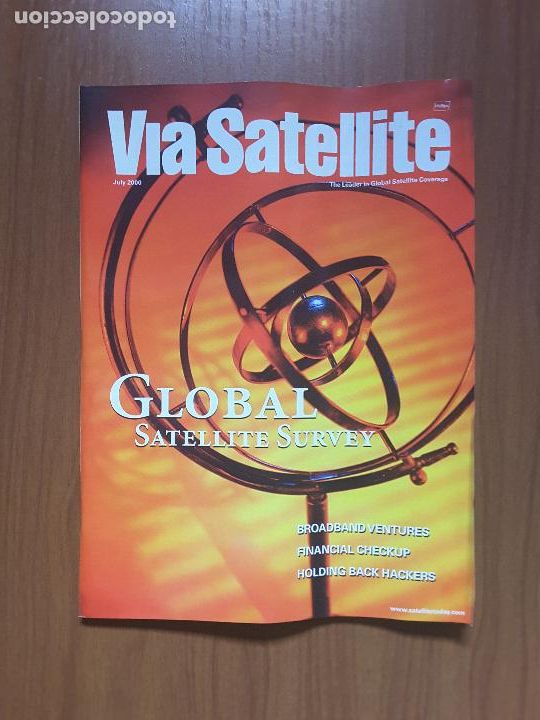 Sammeln von Zeitschriften und Zeitungen: Via Satellite July 2000