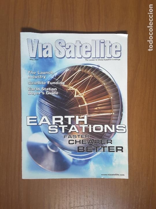 Coleccionismo de revistas y peri&oacute;dicos: Via Satellite May 2001