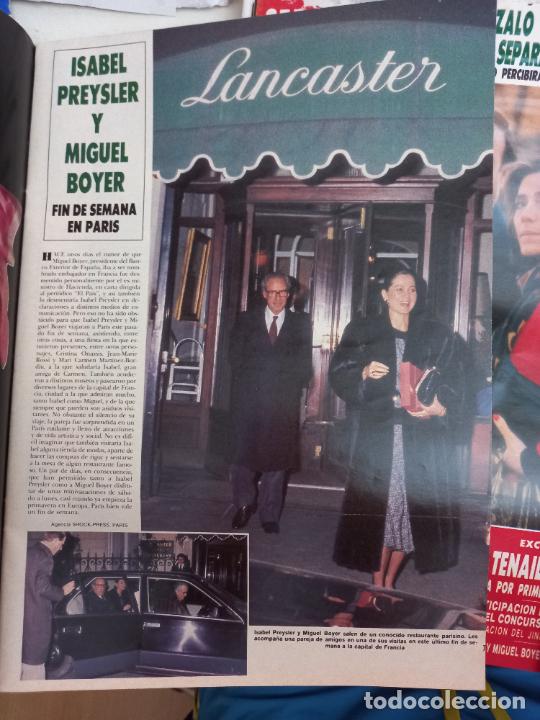 Coleccionismo de Revistas y Peri&oacute;dicos: ISABEL PREYSLER MIGUEL BOYER