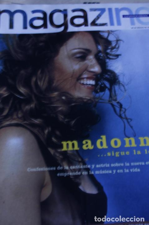 Coleccionismo de Revistas y Peri&oacute;dicos: MADONNA MAGAZINE LA VANGUARDIA 1998