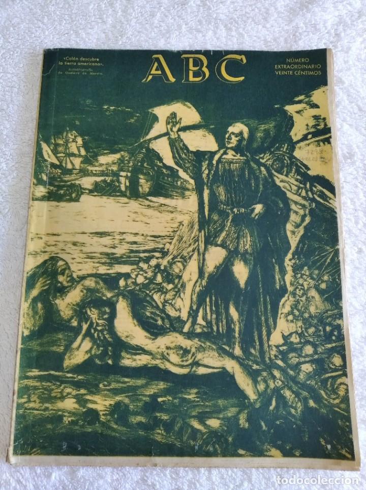 Coleccionismo de Revistas y Peri&oacute;dicos: PERI&Oacute;DICO ABC EXTRAORDINARIO. N&ordm; 9490. A&Ntilde;O 1933. LA PINTURA EN EL SIGLO XIII. LA BANDERA DE L.. LEER