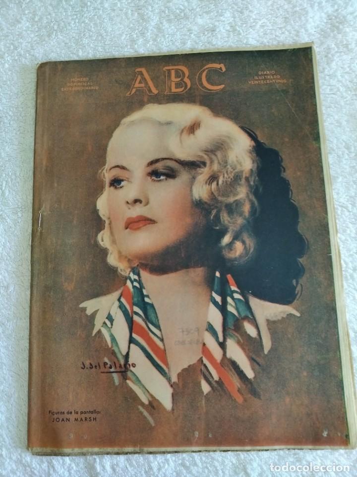 Coleccionismo de Revistas y Peri&oacute;dicos: PERI&Oacute;DICO ABC DOMINICAL. N&ordm; 9457. A&Ntilde;O 1933. LA EMPERATRIZ MAR&Iacute;A LUISA. C&Aacute;MARA DE COMERCIO CON.. LEER