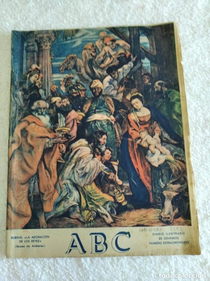 Coleccionismo de Revistas y Peri&oacute;dicos: PERI&Oacute;DICO ABC EXTRAORDINARIO. N&ordm; 9033. A&Ntilde;O 1932. EL D&Iacute;A DE LA TOMA DE GRANADA. LA CASA NATALI.. LEER