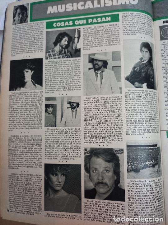 Coleccionismo de revistas y peri&oacute;dicos: pimpinela luis eduardo aute camilo sesto jose luis rodriguez el puma francisco