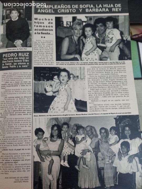 Coleccionismo de revistas y peri&oacute;dicos: barbara rey