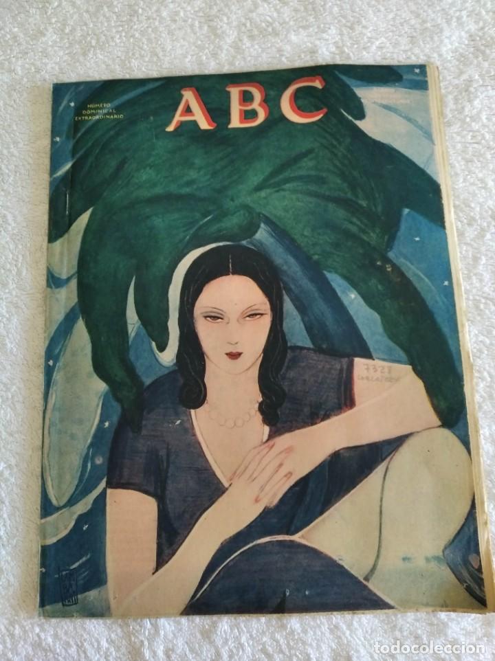 Coleccionismo de Revistas y Peri&oacute;dicos: PERI&Oacute;DICO ABC DOMINICAL. N&ordm; 9132. A&Ntilde;O 1932. EL PROYECTO DE ESTATUTO CATAL&Aacute;N. LA DIPUTACI&Oacute;N DE.. LEER