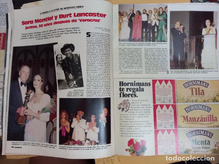 Coleccionismo de revistas y peri&oacute;dicos: sara montiel burt lancaster susan sullivan lorenzo lamas ana alicia falcon crest