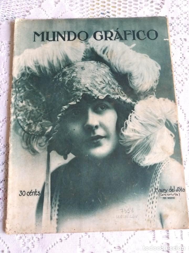 Coleccionismo de Revistas y Peri&oacute;dicos: REVISTA MUNDO GR&Aacute;FICO. A&Ntilde;O 12. N&ordm; 550. 17 MAY. 1922. LOS SOMATENES DE BARCELONA. DETALLES DE....LEER