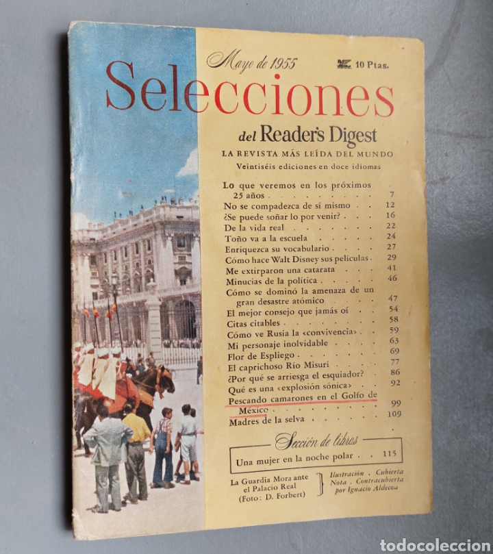 Coleccionismo de Revistas y Peri&oacute;dicos: Revista selecciones del readers digest mayo 1955