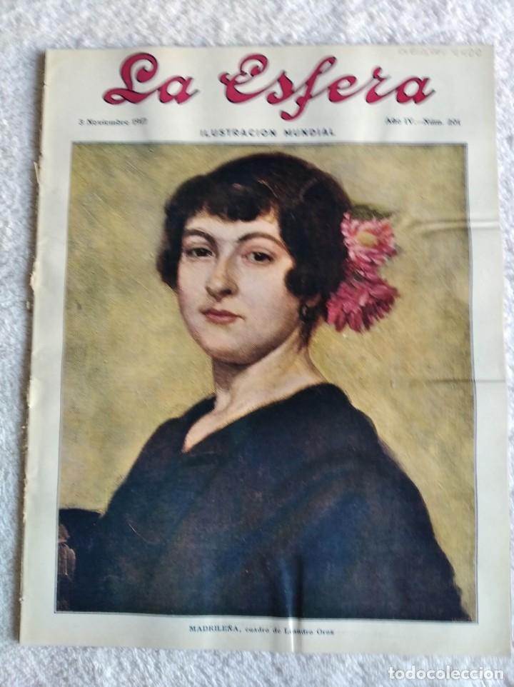Collezionismo di Riviste e Giornali: LA ESFERA. N&ordm; 201. A&Ntilde;O 1917. LA BAS&Iacute;LICA DE TAMARA. VICTORIO MACHO. EL MAESTRO ORTEGA MUNILLA.. LEER