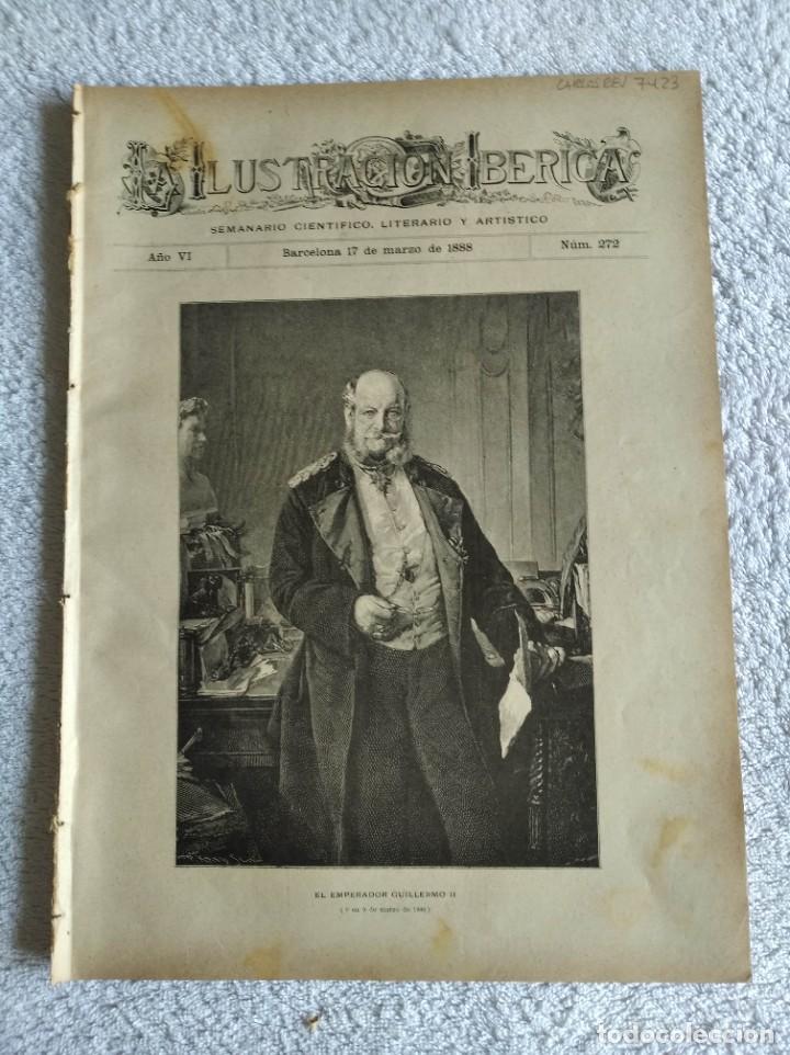 Coleccionismo de Revistas y Peri&oacute;dicos: LA ILUSTRACI&Oacute;N IB&Eacute;RICA. N&ordm; 272. A&Ntilde;O 1888. TOLEDO. ROYAT. LISTA ALFAB&Eacute;TICA EN TOLEDO. HISTORIA.. LEER
