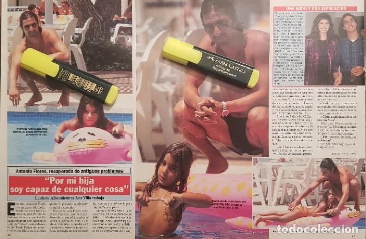 Coleccionismo de Revistas y Peri&oacute;dicos: Reportaje Antonio Flores 09.08.1991