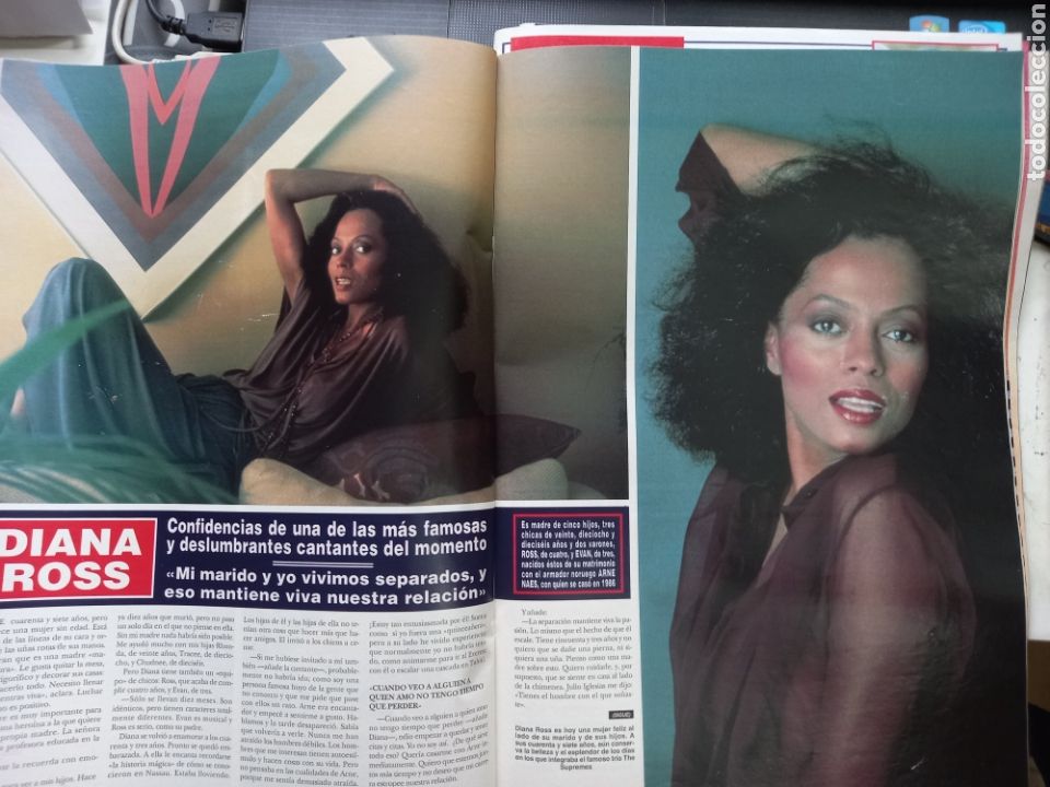 Coleccionismo de Revistas y Peri&oacute;dicos: DIANA ROSS