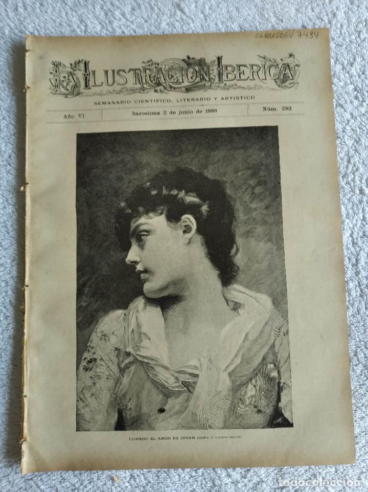 Coleccionismo de Revistas y Peri&oacute;dicos: LA ILUSTRACI&Oacute;N IB&Eacute;RICA. N&ordm; 283. A&Ntilde;O 1888. ILUSI&Oacute;N Y REALIDAD. SEPULCROS DEL SIGLO XV. D&Iacute;AS DE.. LEER