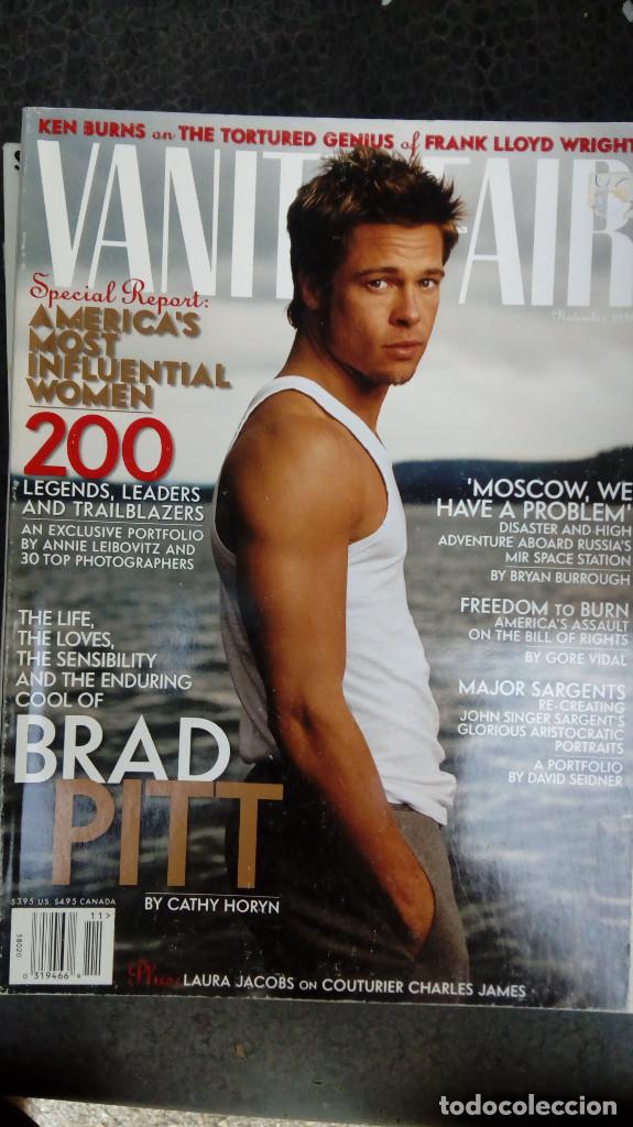 Collectionnisme de Revues et Journaux: vanity fair americano portada Brad Pitt