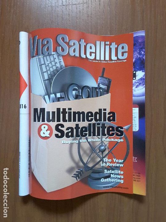 Collectionnisme de Revues et Journaux: Via Satellite December 2000