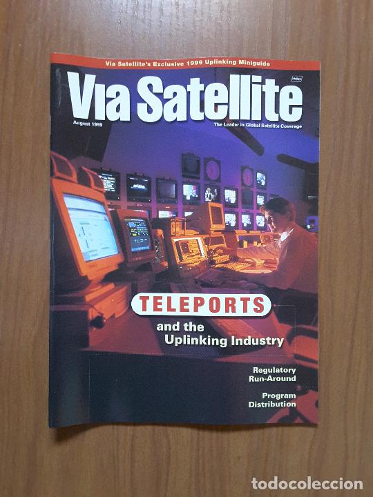 Coleccionismo de revistas y peri&oacute;dicos: Via Satellite August 1999
