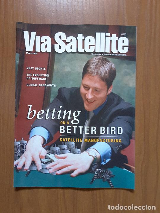 Collectionnisme de Revues et Journaux: Via Satellite - March 2000