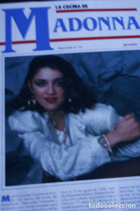Coleccionismo de Revistas y Peri&oacute;dicos: LA COCINA DE MADONNA REVISTA PRONTO Fasciculo 4 pgs