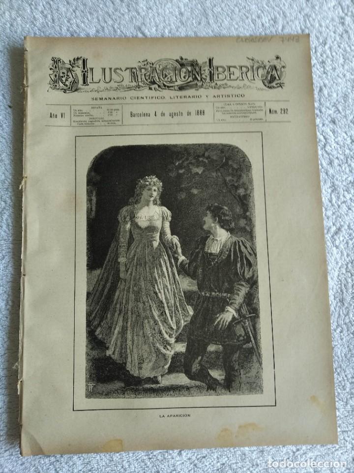 Coleccionismo de Revistas y Peri&oacute;dicos: LA ILUSTRACI&Oacute;N IB&Eacute;RICA. N&ordm; 292. A&Ntilde;O 1888. EXPOSICI&Oacute;N UNIVERSAL DE BARCELONA. REP&Uacute;BLICA DEL UR.. LEER