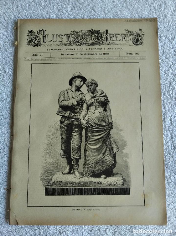 Coleccionismo de Revistas y Peri&oacute;dicos: LA ILUSTRACI&Oacute;N IB&Eacute;RICA. N&ordm; 309. A&Ntilde;O 1888. BRETA&Ntilde;A. AMBERES. EL CASTILLO DE BALMORAL (ESCOCIA).. LEER